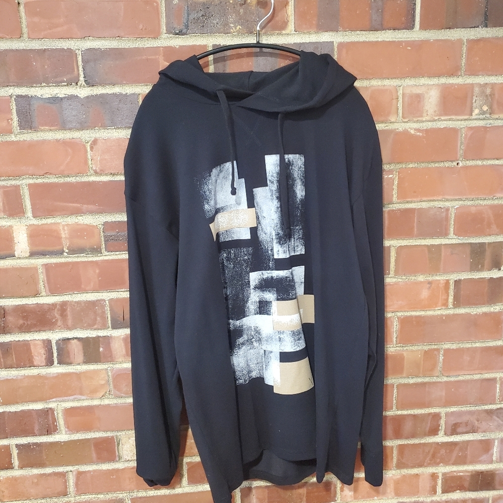 H&M Black Hoodie Lightweight